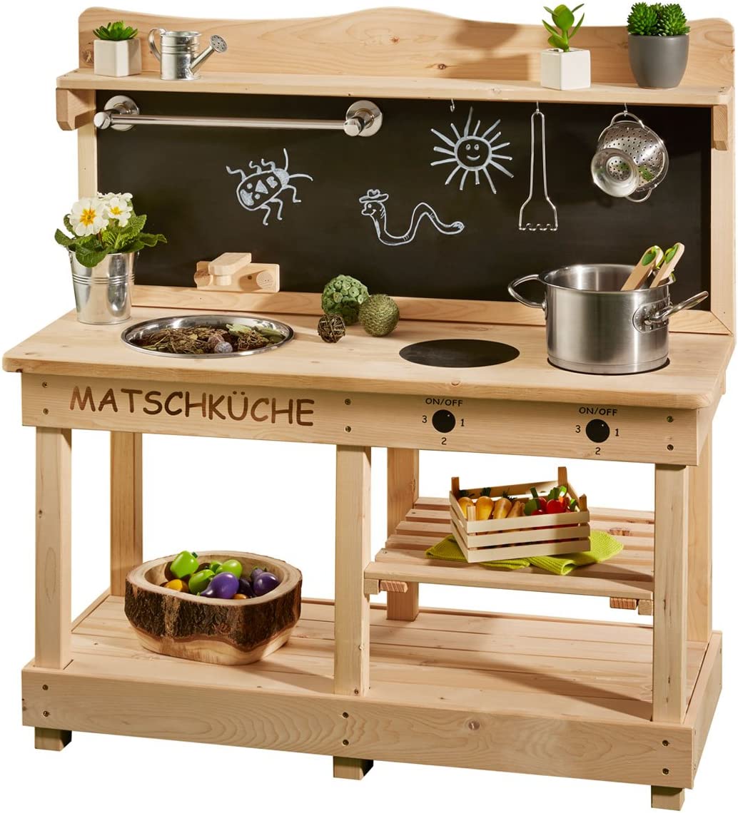 Matschküche/Outdoor-Küche aus Holz von SUN