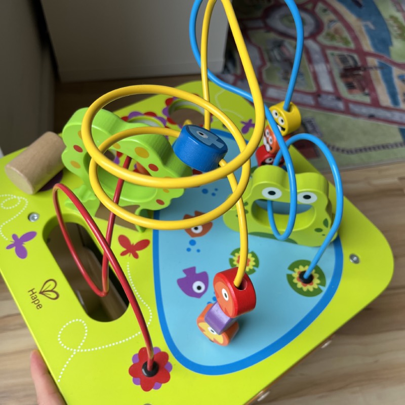 Motorikwürfel "Kleine Tierchen" von Hape ©https://blog.bimbetti.de